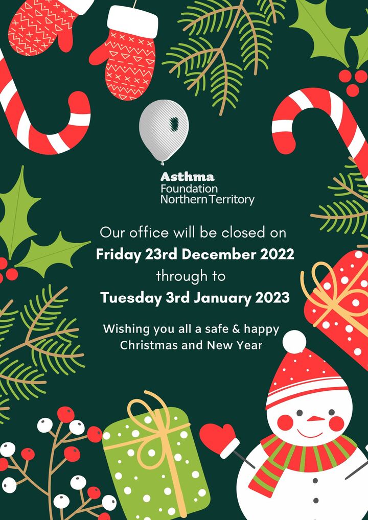 Christmas closure notice