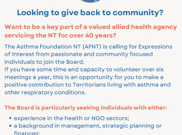 Join our Board today!