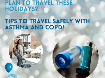 Tips for travelling with a respiratory condition