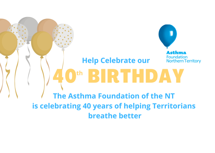 Asthma Foundation NT is turning 40!
