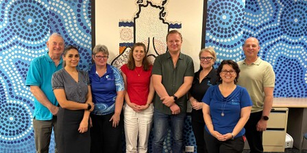 Asthma Australia visits AFNT office Asthma Australia visits AFNT office